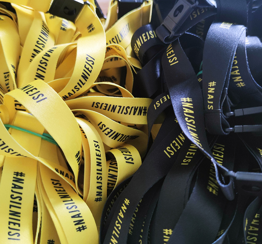 Smycze z własnym nadrukiem Warszawa